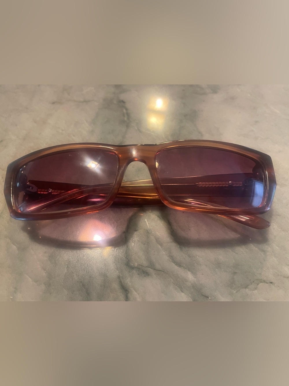 SMITH Maven Rose Rectangle Frame Sunglasses